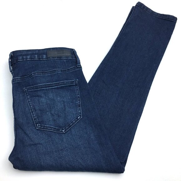 Calvin Klein Jeans Women's Slim Boyfriend Dark Wash Stretch size 4 length 28" - Picture 9 of 10